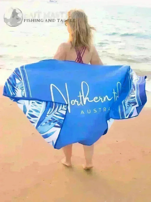 Northern Tide Apparel Sand Free Beach Towel - Blue Oasis