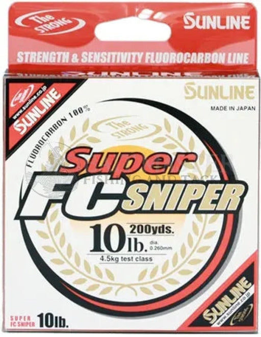 Sunline Super FC Sniper Fluorocarbon Line 200y