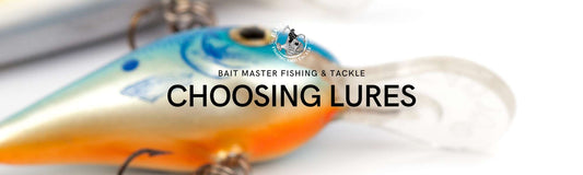 Fishing lure on a fishing rod