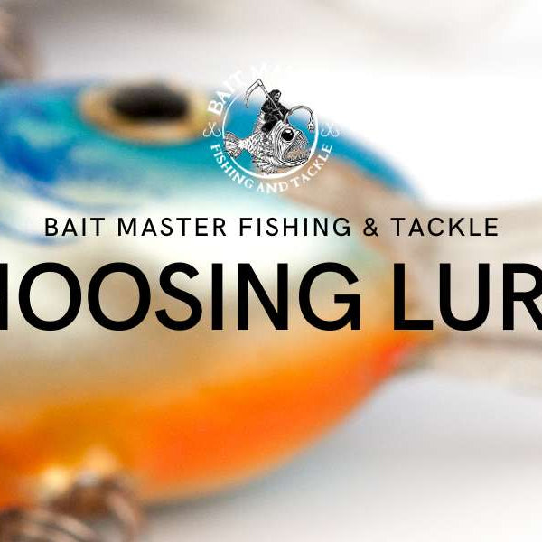 Fishing lure on a fishing rod