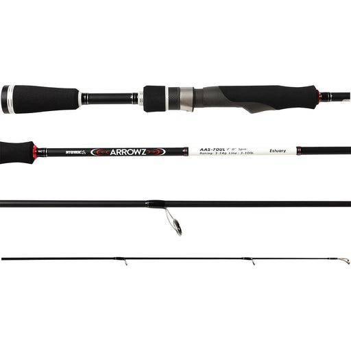 Atomic Arrowz Estuary Spin 6'6 2pc 3-10lb Fishing Rod 2023 Model
