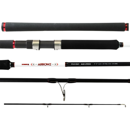 Atomic Arrowz Shore Spin 9 2pc 14-35lb Fishing Rod AAS-290SS CLEARANCE