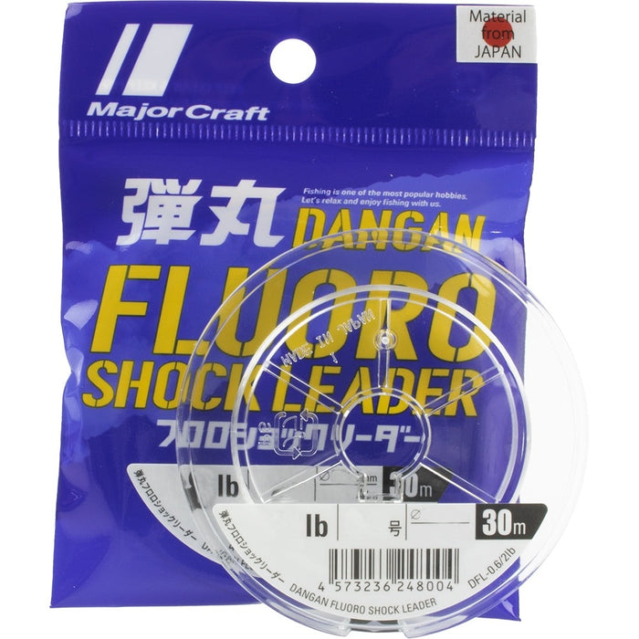 Major Craft Dangan Fluro Shock Leader 30m — Bait Master Fishing and Tackle