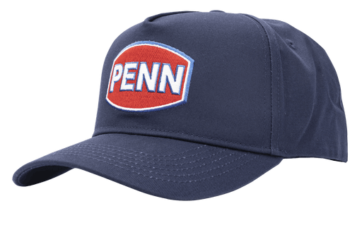 Penn Fishing Hat Cap Black & White Mesh Back
