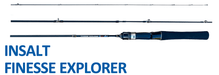 INSALT Finesse Explorer 1-2kg 6'6 2pc Spin Rod