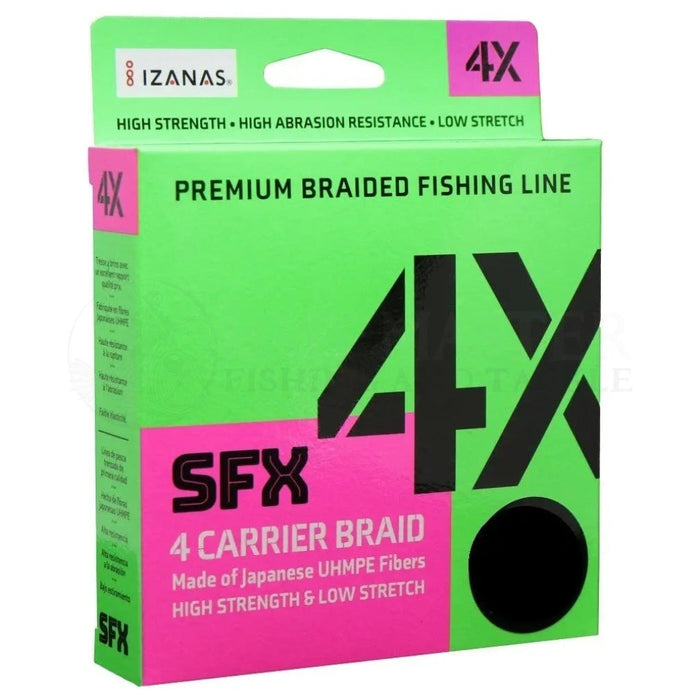 Sufix SFX 4X Braided Fishing Line Yellow 300 yards