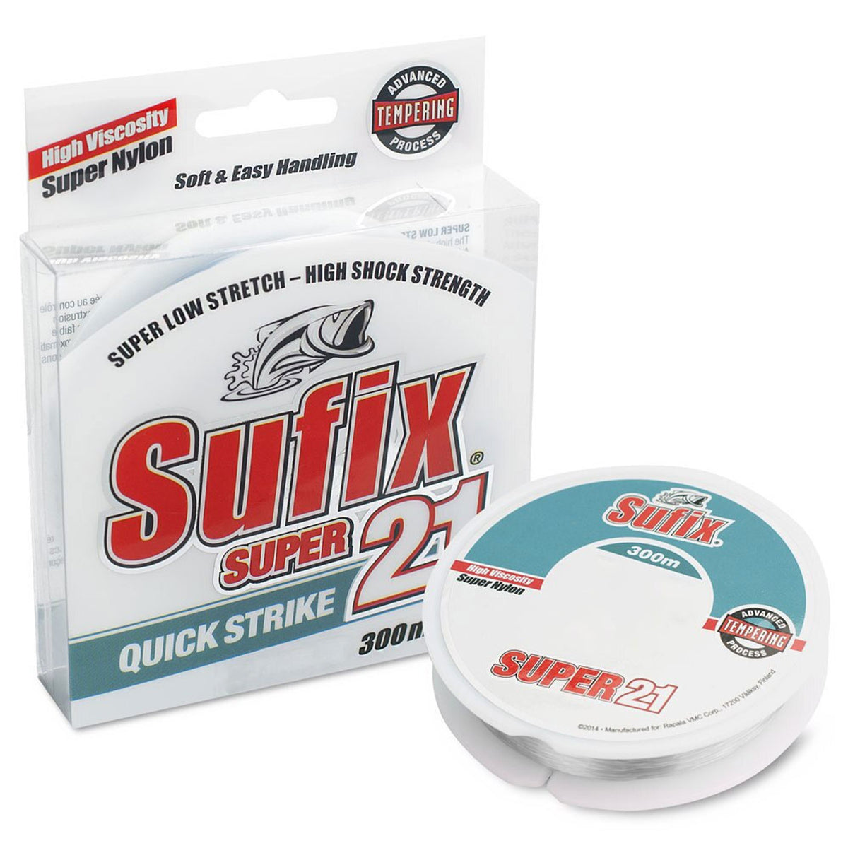 Sufix Super 21 Low Stretch Monofilament Fishing Line — Bait Master Fishing  and Tackle