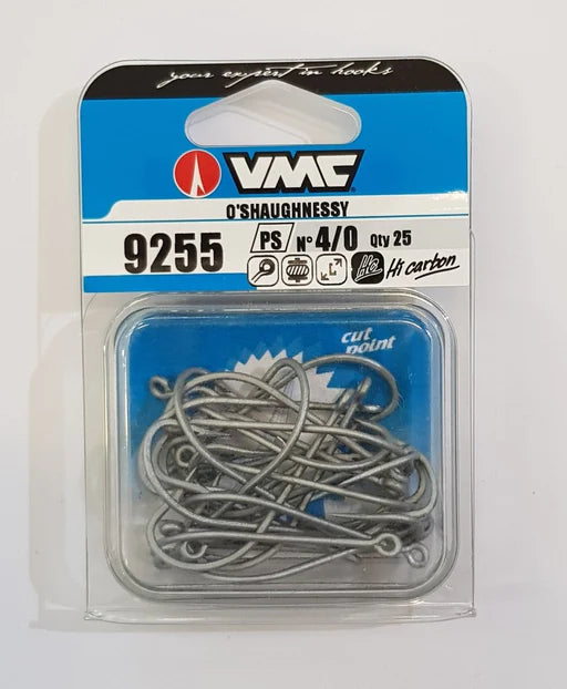 VMC 9255 PS O'Shaugnessy Permasteel Fishing Hooks 25 pack