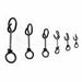 Mustad Fastach Clips Ultra Point Non-Genuine 30 Pack Clip Lock Snap - Choose Size