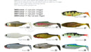 Biwaa SubMission Shad Soft Plastic 4" Fishing Lure