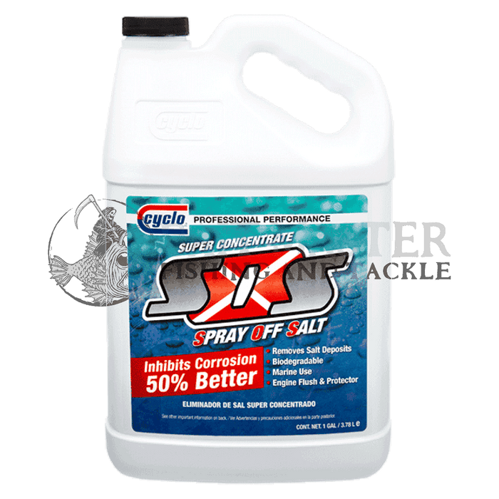 Cylco SOS Spray Off Salt 3.78L Concentrate with FREE Applicator