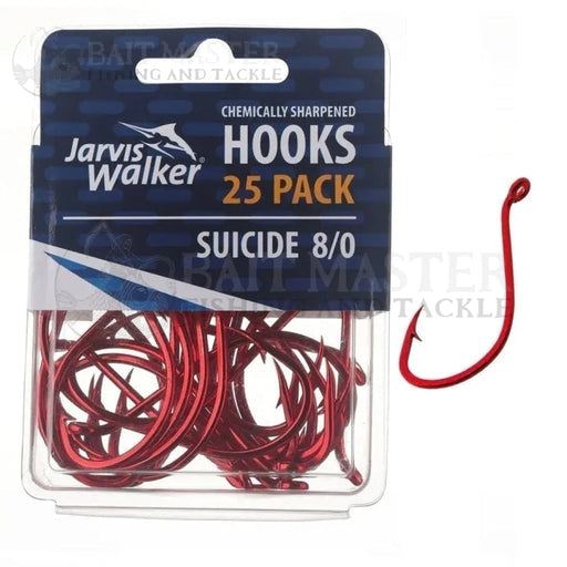 Jarvis Walker Suicide Fishing Hooks Bulk Pack 25