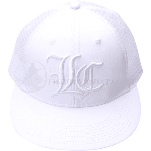 Lucky Craft USA White Flat Cap Hat