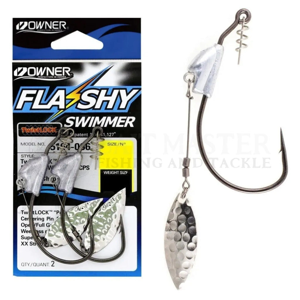 Owner 5164 Flashy Swimmer Hooks — Bait Master Fishing and Tackle