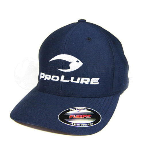 Pro Lure Fishing Flexifit Cool and Dry Hat Cap Navy