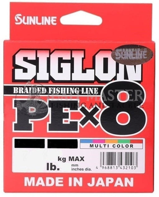 Sunline Siglon PEx8 Braided Fishing Line Multicolour 300m