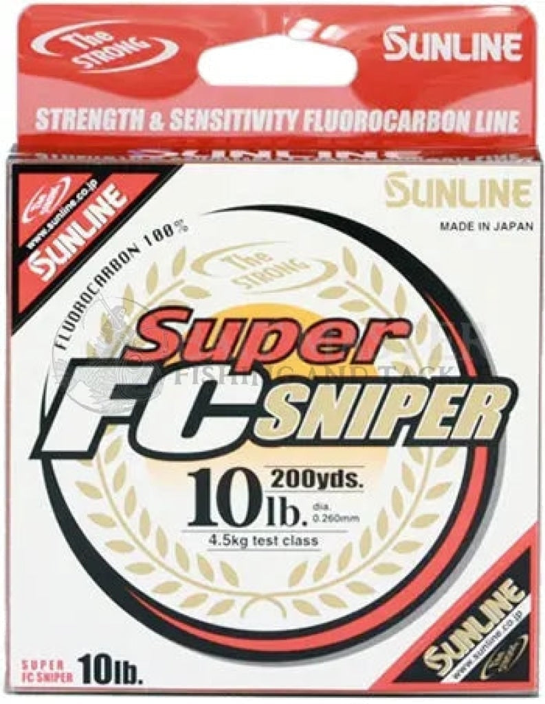 Sunline Super FC Sniper Fluorocarbon Line 200y — Bait Master